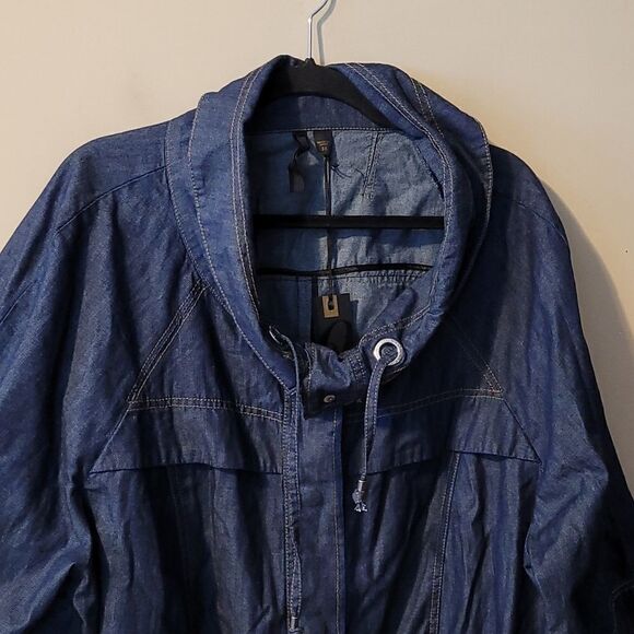 Georgeous Nine West Jean Jacket 3X NWT - Picture 3 of 8